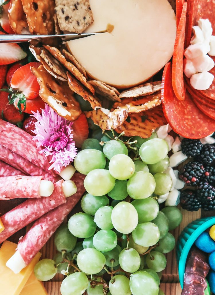 Simple Spring Charcuterie Board