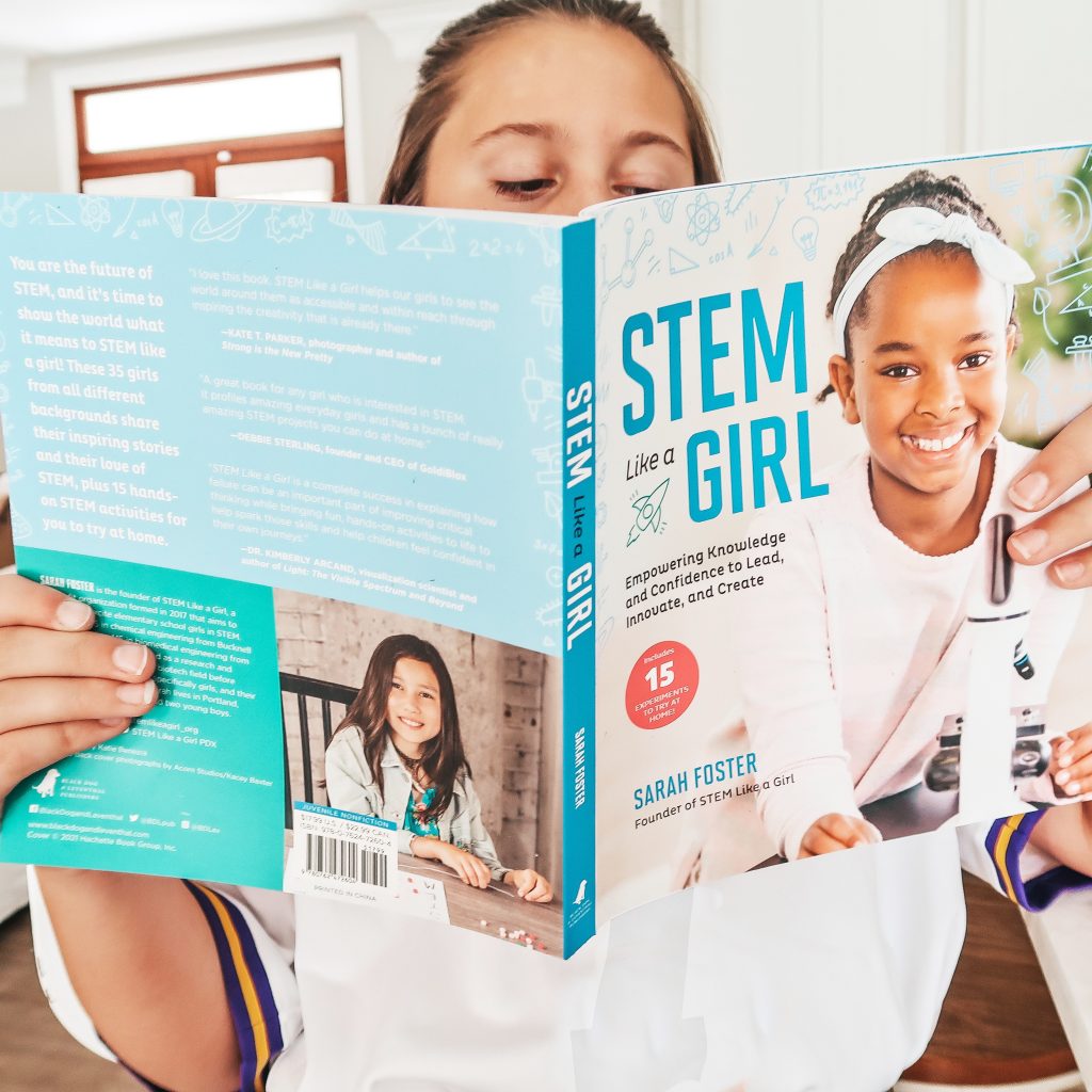 STEM like a girl book for school is back in session