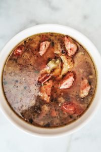 keto friendly chicken and sausage soup